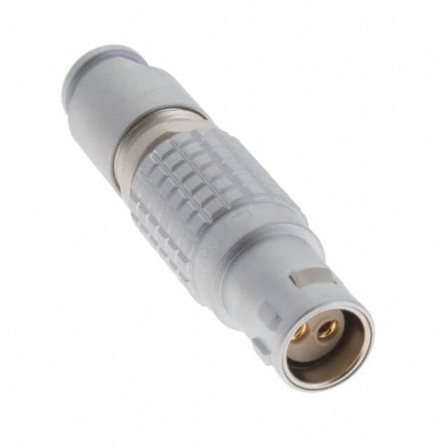 FGJ.1B.302.CLLD52Z CONN PLUG FMALE 2P GOLD SLDR CUP