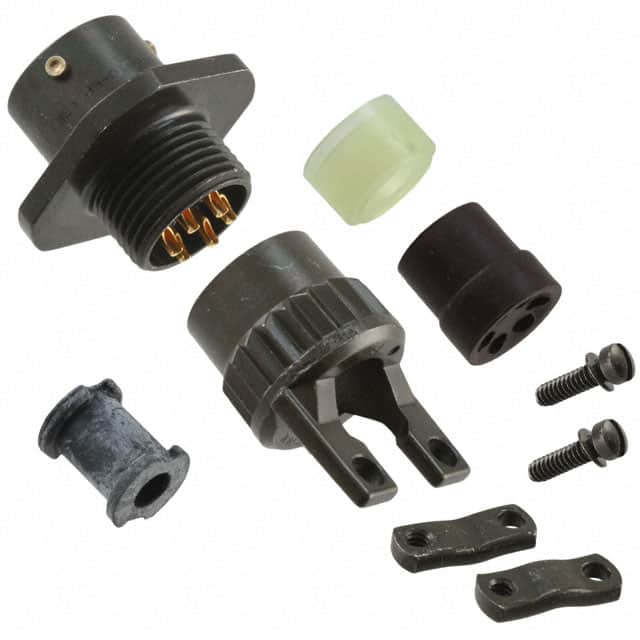 PT01E-10-6P(SR) CONN RCPT MALE 6P GOLD SLDR CUP
