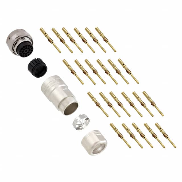 RT061823PNH-K CONN PLUG MALE 23POS GOLD CRIMP