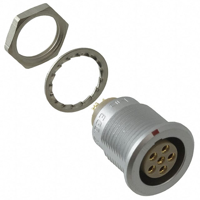 EGG.2B.306.CLL CONN RCPT FMALE 6P GOLD SLDR CUP