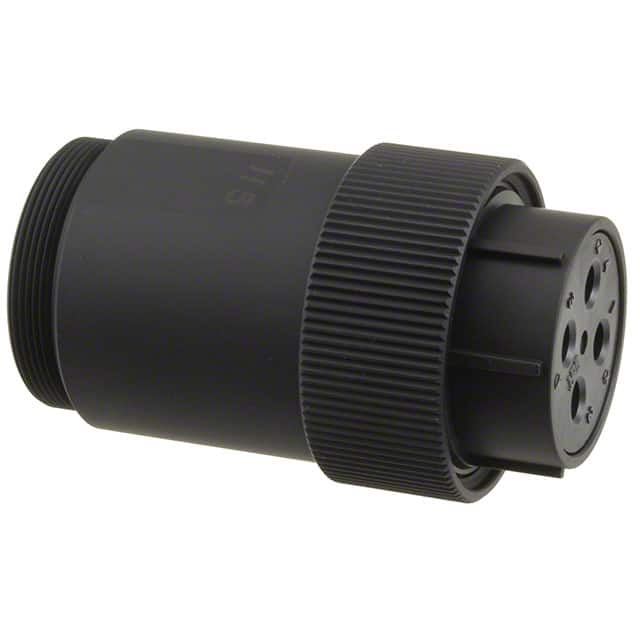 JR25WPH-4S CONN PLUG FMALE 4P SOLDER CUP