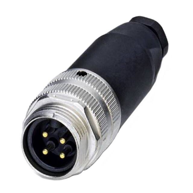 1521326 CONN PLUG MALE 4POS GOLD SCREW