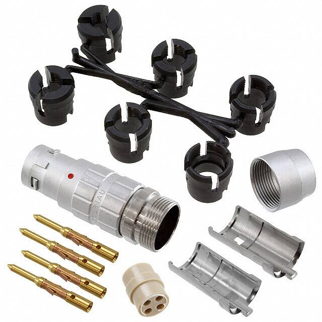 JBXFD2G04MCSDSR CONN PLUG MALE 4POS GOLD CRIMP