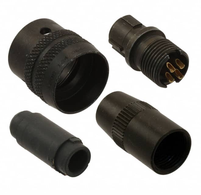 PT06W-8-4S CONN PLUG FMALE 4P GOLD SLDR CUP