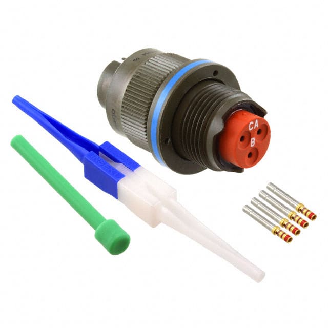 MS3456W10SL-3S CONN PLUG FMALE 3POS GOLD CRIMP