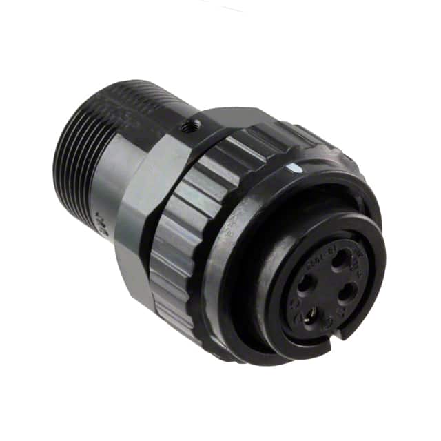 JL10-6A18-10SE-EB CONN PLUG FMALE 4P SOLDER CUP