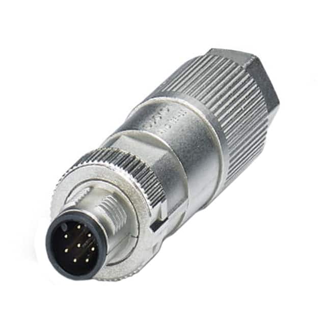 1414610 CONN PLUG MALE 8POS GOLD IDC
