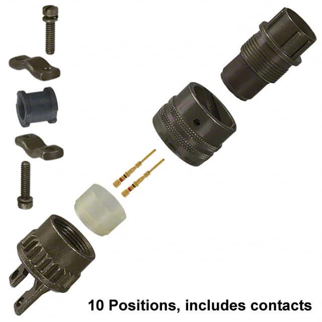PT06SE-12-10P(SR) CONN PLUG MALE 10POS GOLD CRIMP