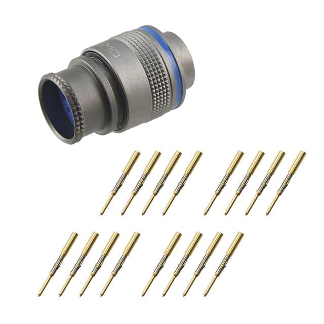 FMN.2M.312.XLCT CONN PLUG MALE 12POS GOLD CRIMP