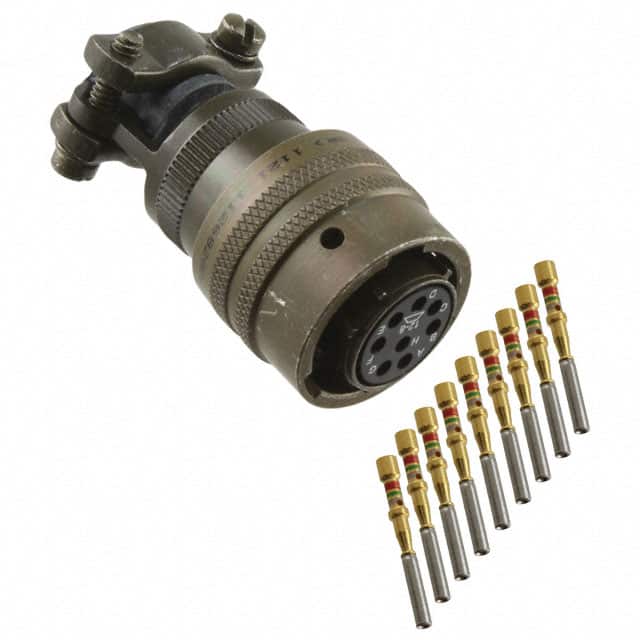 PT06SE-12-8S(SR) CONN PLUG FMALE 8POS GOLD CRIMP