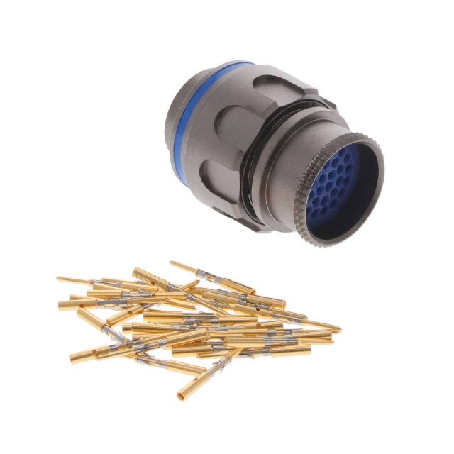 FGN.3M.330.XLCT CONN PLUG MALE 30POS GOLD CRIMP