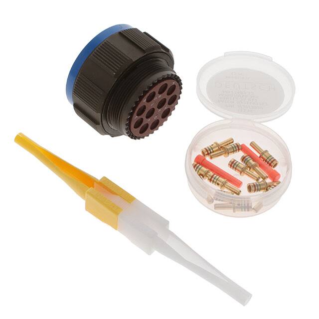 D38999/26WG11PN CONN PLUG MALE 11POS GOLD CRIMP