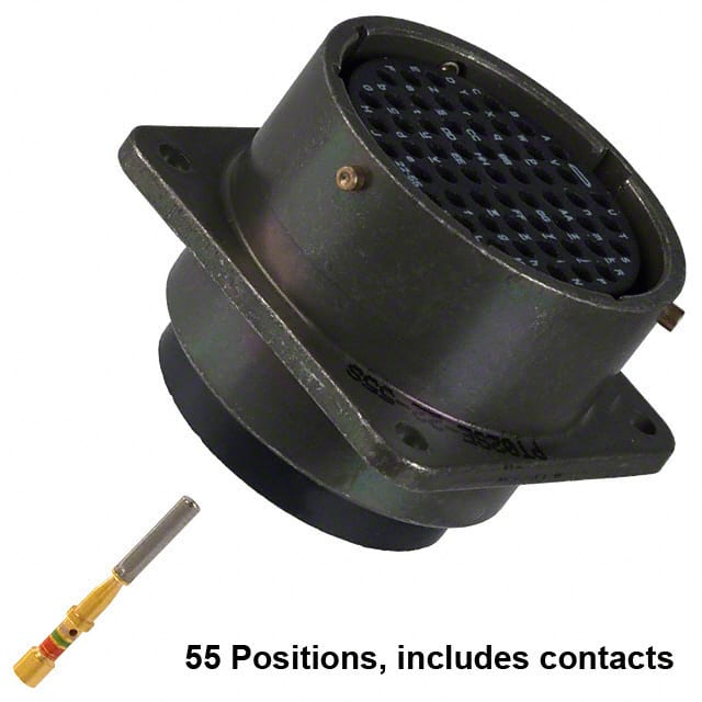 PT02SE-22-55S(025) CONN RCPT FMALE 55POS GOLD CRIMP