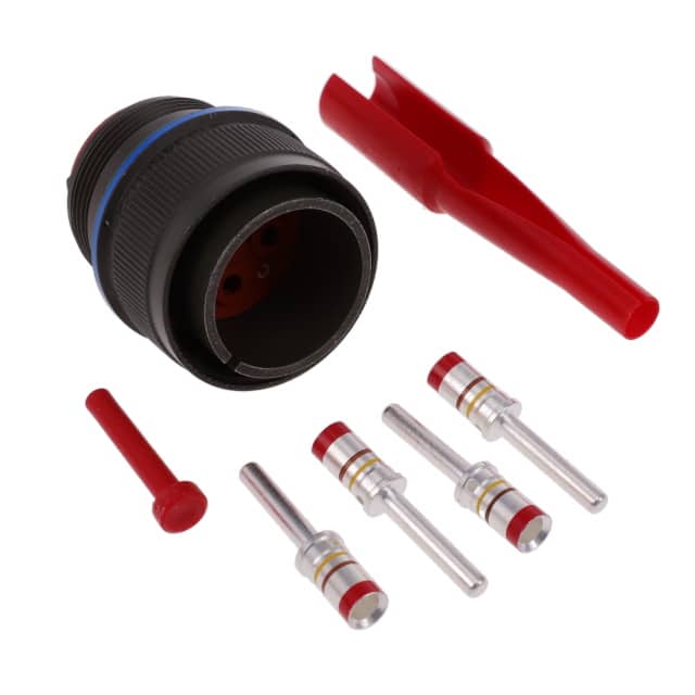 MS3456W22-22P CONN PLUG MALE 4POS GOLD CRIMP