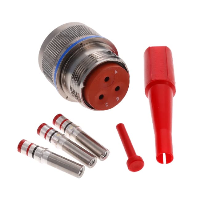 MS3456L20-19S CONN PLUG FMALE 3POS GOLD CRIMP