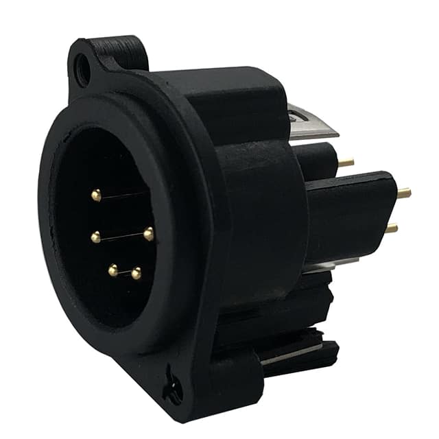 IO-XLR5-M-EV CONN RCPT MALE XLR 5POS SOLDER
