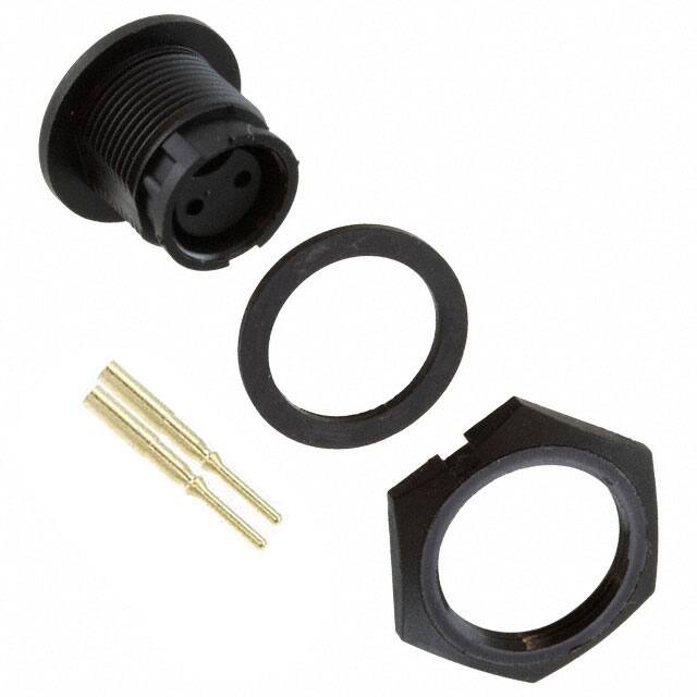 7280-2PG-300 CONN RCPT MALE 2POS GOLD CRIMP