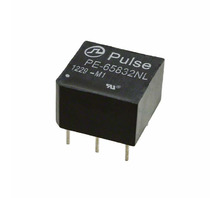 PE-65832NL The Pulse Electronics PE-65832NL is a pulse transformer featuring 1.2mH inductance and a 1:1.36CT turns ratio. It is designed for through-hole mounting.