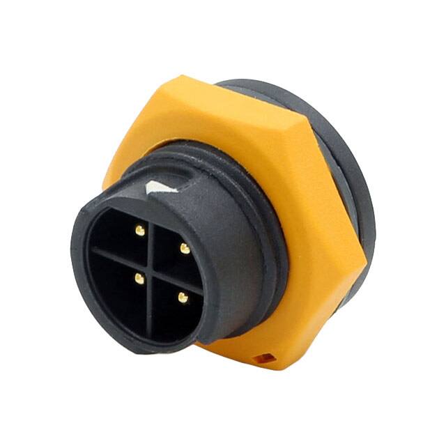22004535-01 CONN RCPT MALE 4POS SOLDER CUP