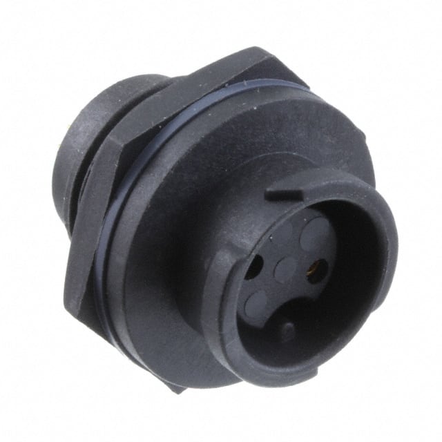 BD-02RMFS-QC8001 CONN RCPT FMALE 2P GOLD SLDR CUP