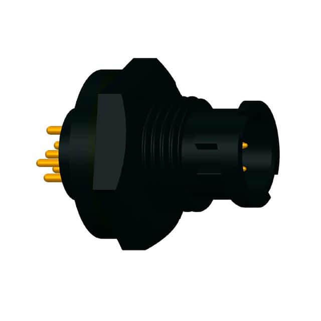 AU-06PMMP-LC7001 CONN RCPT MALE 6POS GOLD SOLDER