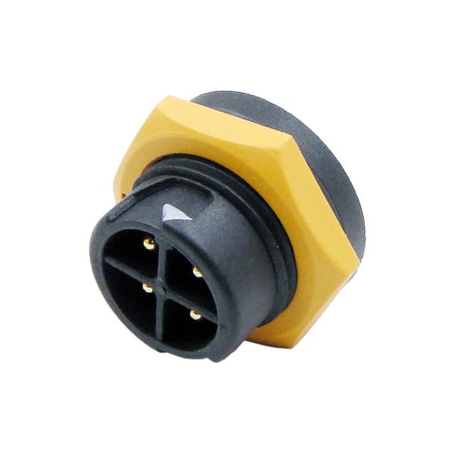 23004535-01 CONN RCPT MALE 4POS SOLDER CUP