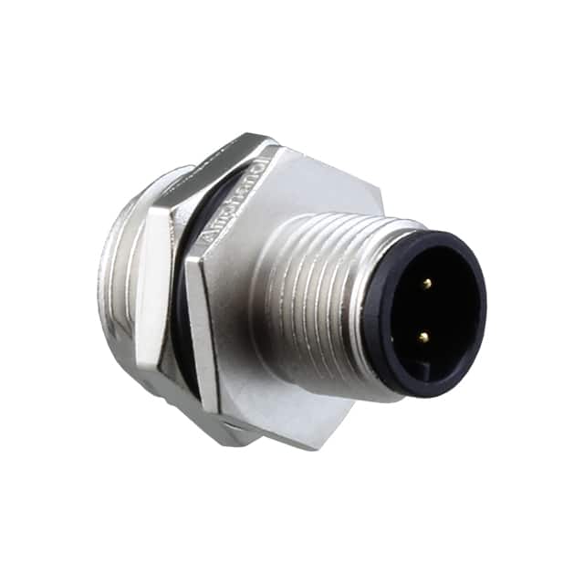 M12A-04PMMS-SH8002 CONN PLUG MALE 4P GOLD SLDR CUP