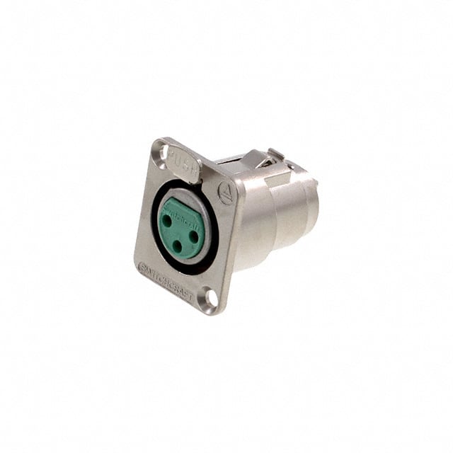 DE3F CONN PLUG FMALE XLR 3P SLDR CUP
