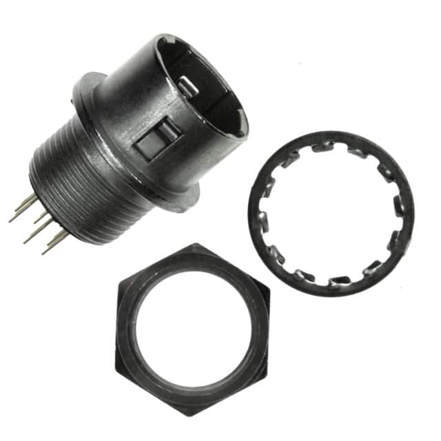 HR10A-7R-6PB(74) CONN RCPT MALE 6POS GOLD SOLDER