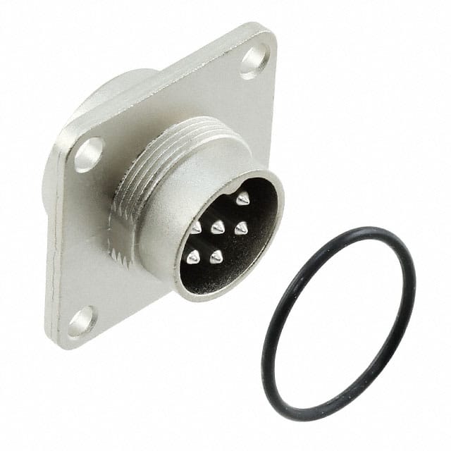 C091 31S006 100 2 CONN RCPT MALE 6POS SILVER SLDR