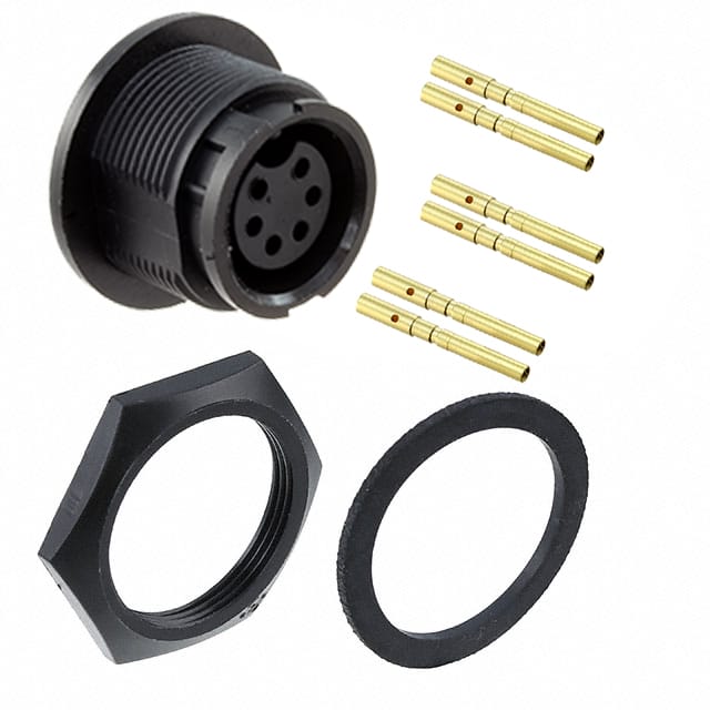 4280-6SG-300 CONN RCPT FMALE 6POS GOLD CRIMP