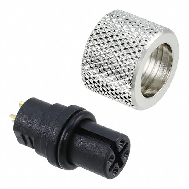 858-004-203RSU4 CONN PLUG FMALE 4P GOLD SLDR CUP