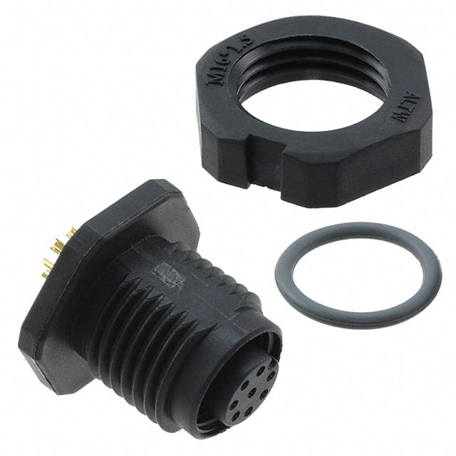 MSAP-08PFFS-SF8002 CONN RCPT FMALE 8P GOLD SLDR CUP