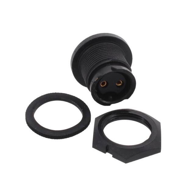 W7382-2SG-P-300 CONN RCPT FMALE 2POS SOLDER CUP