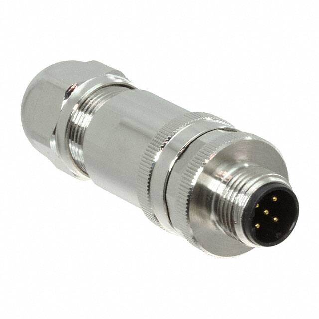 T4111511051-000 CONN RCPT MALE 5POS GOLD SCREW