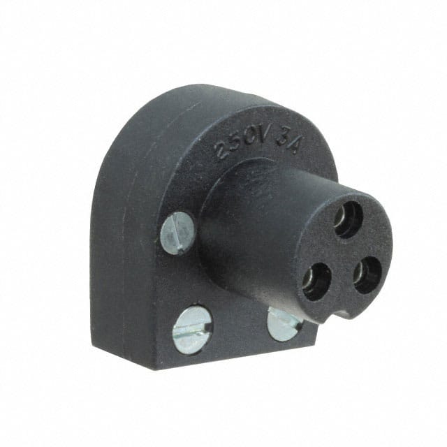 PX0430/SE CONN PLUG FMALE 3P SOLDER TABS