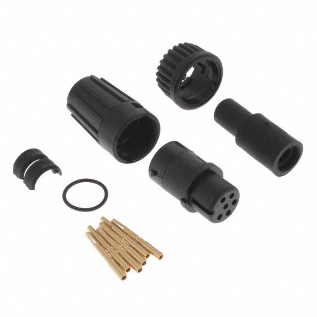 6280-6SG-519 CONN PLUG FMALE 6POS GOLD CRIMP
