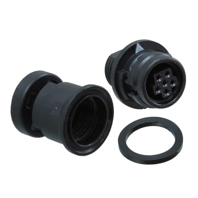 HR30-6JB-6S CONN JACK FMALE 6P GOLD SLDR CUP