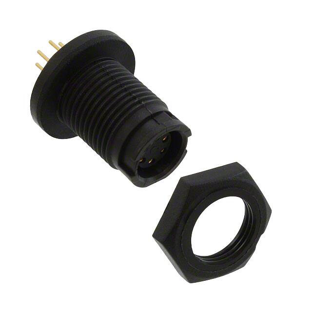 EN2P6F26P CONN RCPT FMALE 6POS GOLD SOLDER