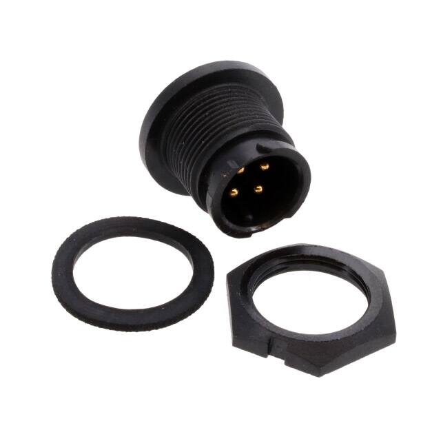 W7382-4PG-P-300 CONN RCPT MALE 4POS SOLDER CUP