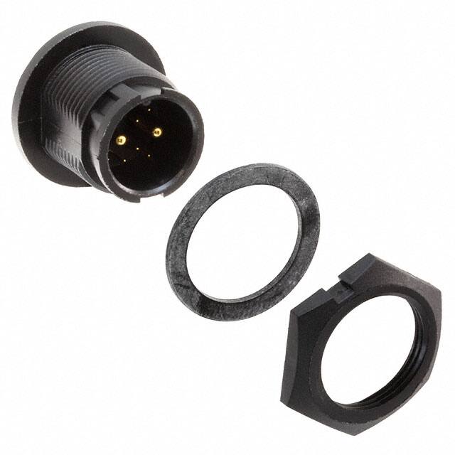 W7A82-8PG-300 CONN RCPT MALE 8P GOLD SLDR CUP