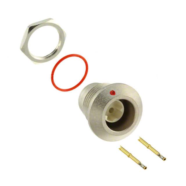 HS2P2F20 CONN RCPT FMALE 2POS GOLD CRIMP