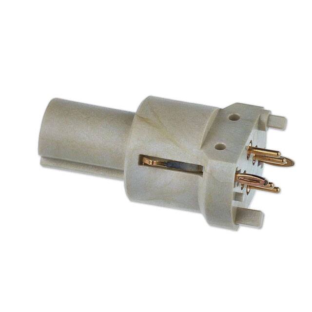 21033812418 CONN FMALE INSERT 4P GOLD SOLDER