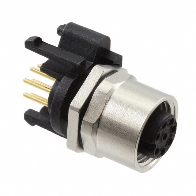 43-01334 CONN PLUG FMALE 8POS GOLD SOLDER