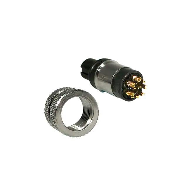 858-008-20TRLS4 M12 8P A-CODE FEMALE BRASS/TIN S