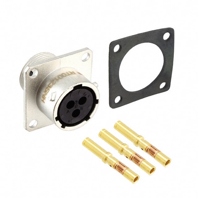 RT00123SNH-K CONN RCPT FMALE 3POS GOLD CRIMP