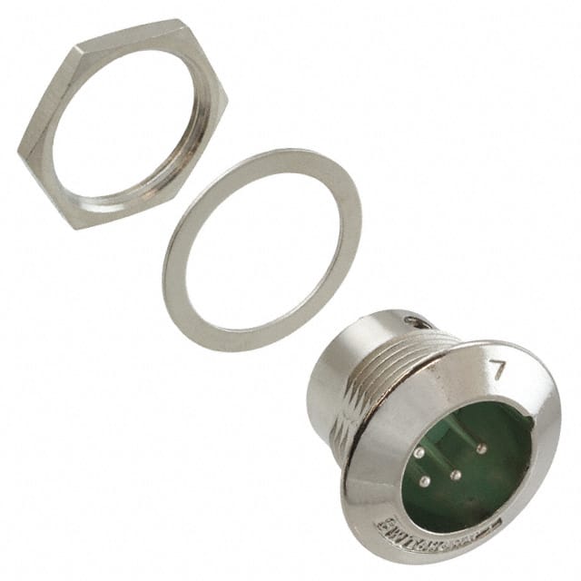 B4M CONN RCPT MALE XLR 4P SOLDER CUP