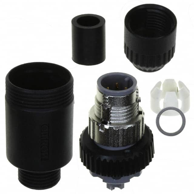 XS5G-D4S7 CONN PLUG MALE 4POS GOLD SCREW