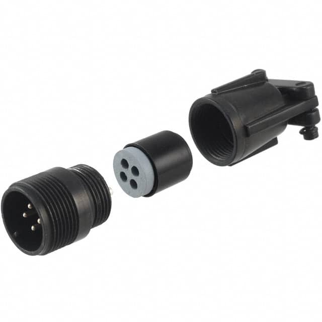 C90-3101F14S-2P CONN RCPT MALE 4P SOLDER CUP