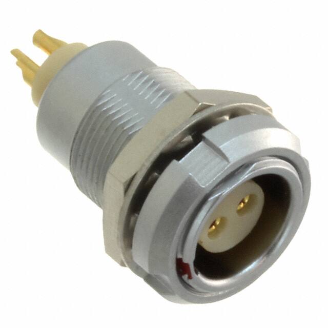 820B002-203R001 CONN RCPT FMALE 2P GOLD SLDR CUP